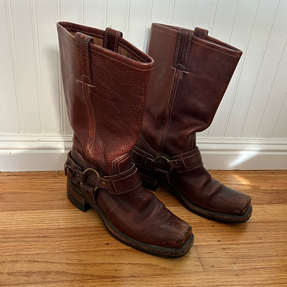 Frye Harness Boots
